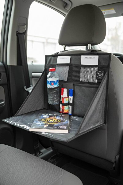 RevuBaby Araba Koltuk Arkası Eşya Düzenleyici Organizatör Katlanır Ve Masa Ol...