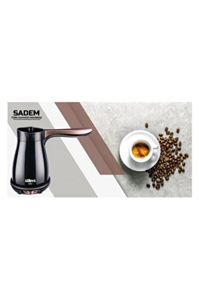 Stilevs Yeni Sadem Kahve Makinesi Siyah-Bakır