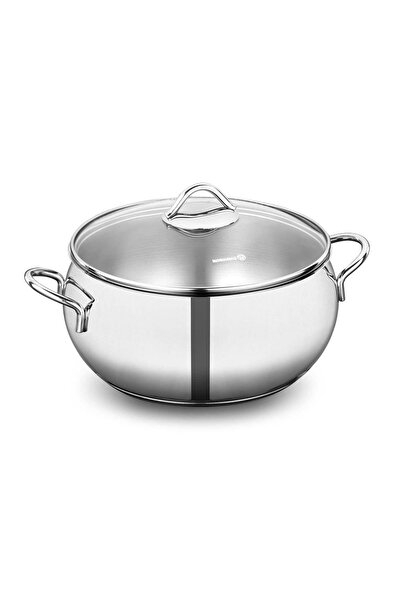 KORKMAZ Tombik Çelik Tencere 26X12 A1076