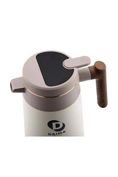 daıma hot/cold Daima Enjoy 1680 ML 12 Saat Sıcak 24 Saat Soğuk Beyaz Termos