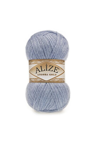 Alize Angora Gold 221 Denim Melange 100 Γρ. Πλεξούδα νήμα 20% μαλλί - 80% ακρυλικό 100 gr - 550 M