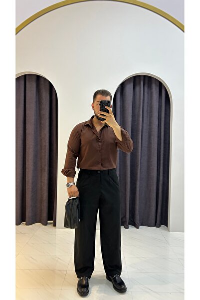 ensbutik Oversize Crinkle Shirt