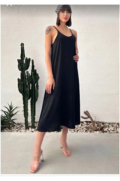 MOLLYMORE فستان طويل من قماش أيروبين بأشرطة قابلة للتعديل بألوان متعددة