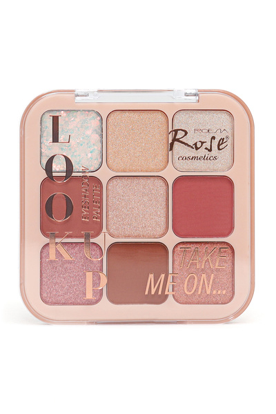 Roesıa Rose Cosmetics Rose Look Kup 9'lu Göz Farı