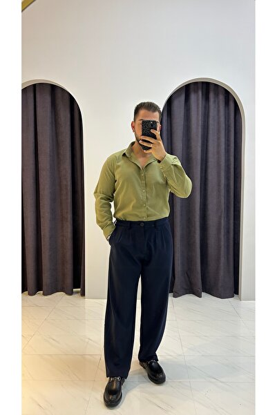 ensbutik Oversize Krinkıl Gömlek