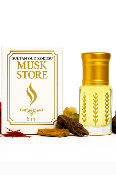 MUSK STORE Sultan Oud Kokusu Parfümü Esans Alkol Içermeyen 6ml