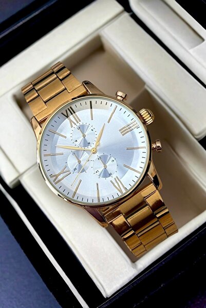 Güncel Vitrin Premium Infinity Gold Ipc Plated Men's Wrist Watch