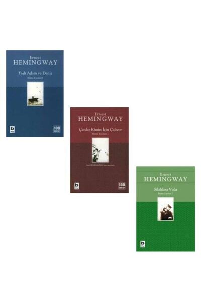 Genel Markalar TELEFON TUTUCU HEDİYE 3 Kitap Set (yaşlı Adam Ve Deniz- Çanlar Kimin Için Çalıyor- Silahlara Veda)