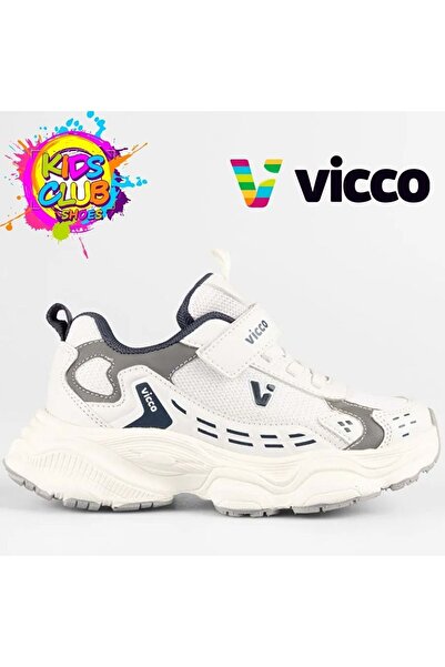 Kids Club Shoes حذاء رياضي للأطفال من Vicco Tag باللون الأبيض