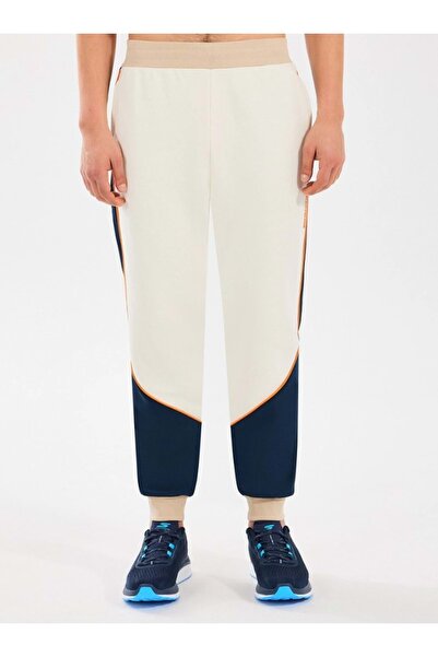 SKECHERS M Diagonal Lw Fleece Jogger Sweatpant S2510037 Erkek Eşofman Altı BEJ