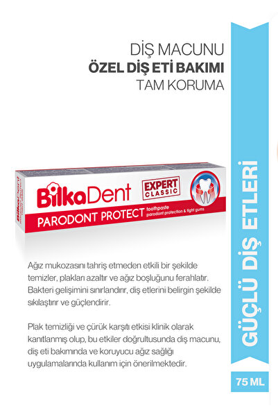 Bilka Collection Bilka Parodont Diş Macunu Diş Eti Sağlığı Classic – Sıkı & G...