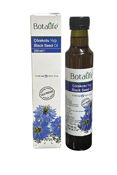 Botalife %100 Saf Doğal Çörek Otu Yağı Soğuk Pres (NİGELLA SATİVA) 250 ml