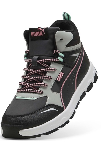 Puma 397644 Evolve Trail Jr Unisex Sports Shoes Gray