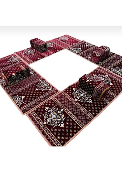 BAAPMU طقم جلسة بر ملكي - للرحلات الخارجية - تصميم فخم - 8 قطع