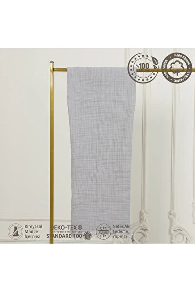 Alpıno Muslin Blanket & Blanket Four Layers Fringed (Cotton Baby Blanket) 100% Cotton