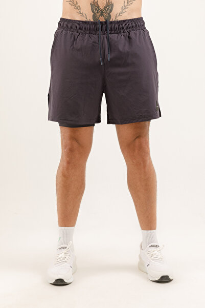 PAW Pivot Athletic Wears PAW APEX Erkek Running Hızlı Kuruma Antreman Fitness Spor Taytlı Şort