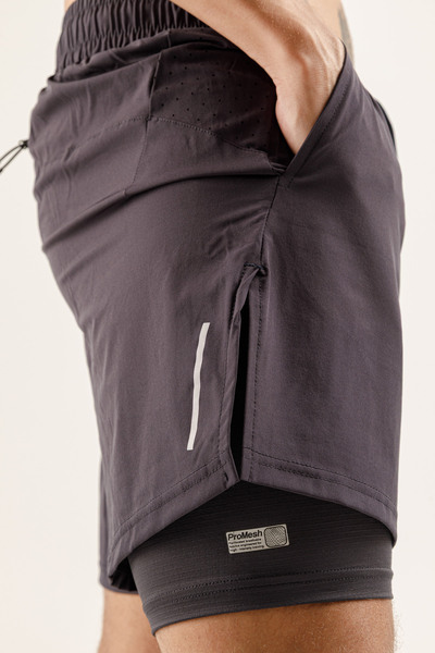 PAW Pivot Athletic Wears PAW APEX Erkek Running Hızlı Kuruma Antreman Fitness Spor Taytlı Şort