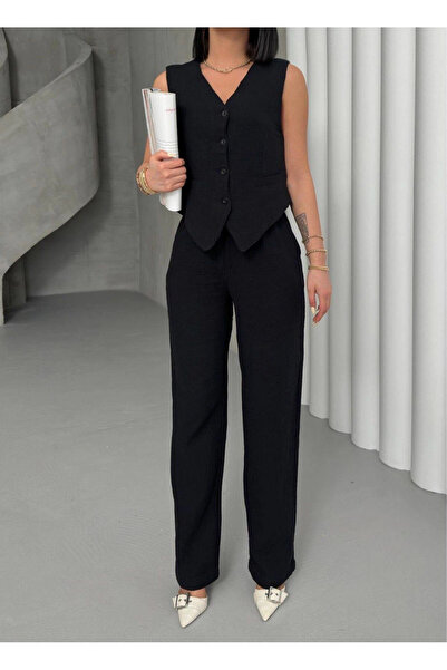 MetuCA Яке и панталони комплект от памучен муслин плат