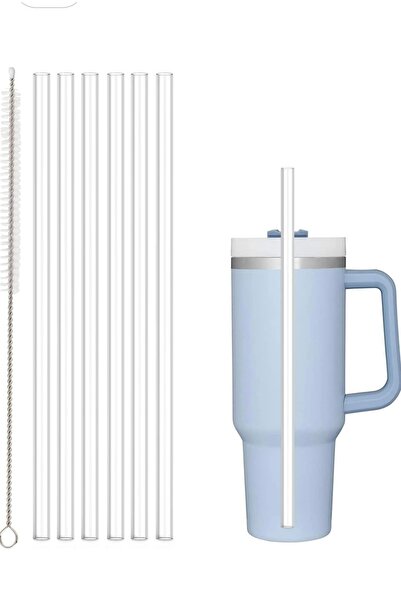 Yenigeldi 12 Pieces 30 cm Tritan Stnly Quencher Replacement Straws