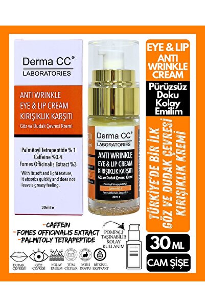 Derma CC LABORATORIES Eye&lip Krem - Göz Ve Dudak Çevresi Kırışıklık Karşıtı ...