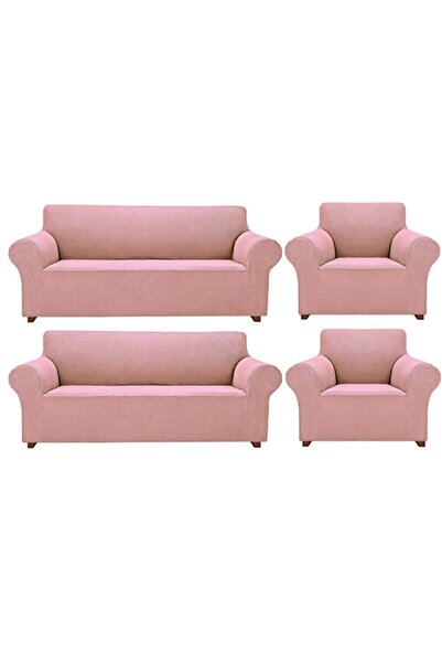 Arzuyum 3+3+1+1 Husă pentru scaun din Lycra, husă pentru canapea, husă pentru...