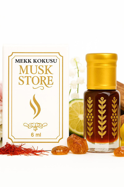 MUSK STORE MEKKE KOKUSU Parfümü esans alkol içermeyen 6ml