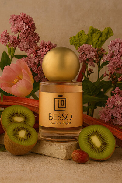 BESSO Kadın Parfüm EDP – W/06-Pink Voltage- Kivi & Ravent Çiçeksi Su Kadın Pa...