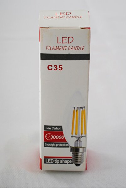 VENON LED FILAMENT MUM AMPUL E-14 C-35 4 WATT 2700K GÜNIŞIĞI Led Ampul
