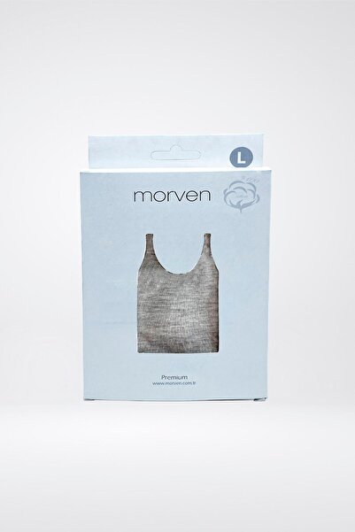 Morven Ανδρικό γκρι Basic απλό 100% βαμβακερό εσώρουχο