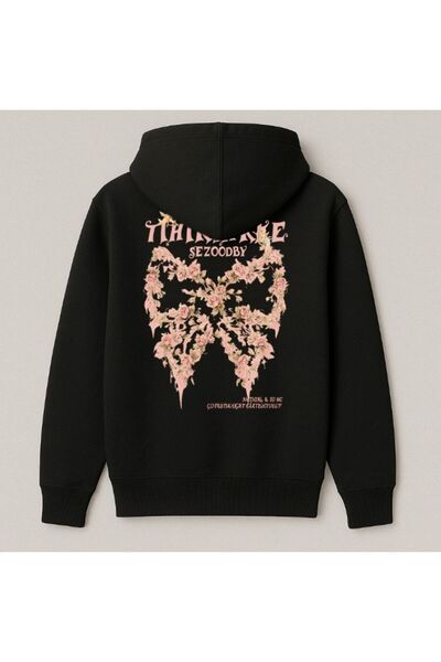Elvino Women's Floral Tihikihkke Printed Women'S/Men's Unisex Oversize Hooded...