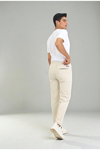 HOWWEN Men's Premium Lycra Straight Leg Jogger Sweatpants”