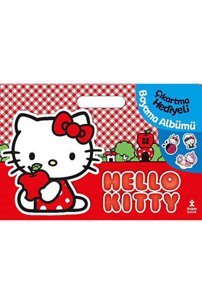 Doğan Çocuk Hello Kitty Çıkartma Hediyeli Boyama Albümü