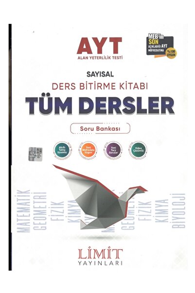 Limit Yayınları Limit Ayt Sayısal 4+2 Dbs Tüm Dersler Soru Bankası