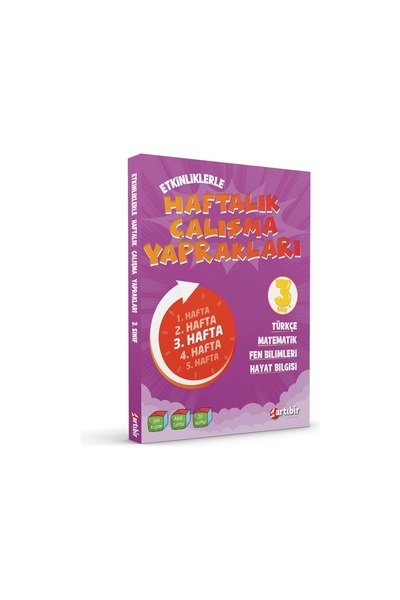 Artıbir Yayınları 3. Sınıf Haftalık Çalışma Yaprakları