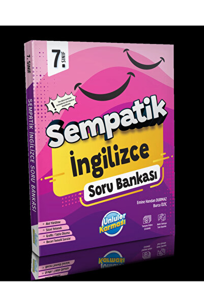 Ünlüler Karması Ünlüler 7. Sınıf Ingilizce Sempatik Soru Bankası Ünlüler Yayınları