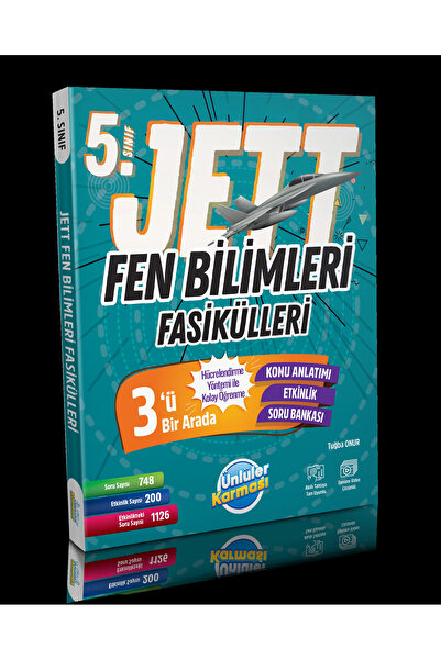 Ünlüler Karması 5. SINIF JETT FEN BİLİMLERİ FASİKÜLLERİ (2024-2025 GÜNCEL BASKI)
