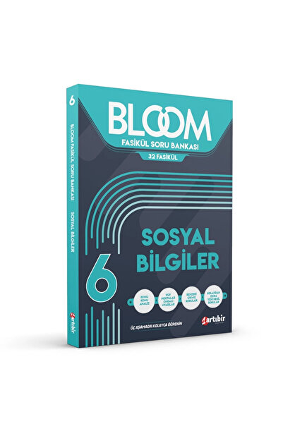 Artıbir Yayınları 6 Sınıf SOSYAL BİLGİLER BLOOM 32 Fasikül Soru Bankası (KOLA...