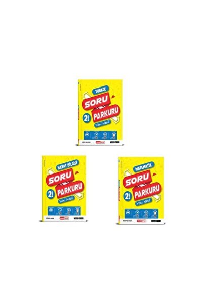 Kırmızı Beyaz Yayınları Kırmızı Beyaz 2. Sınıf Yeni Nesil Soru Parkuru Seti 3...