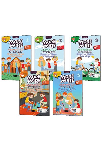 Kurmay Yayınları More More 2025 4. Sınıf Hikaye Seti 5 Kitap