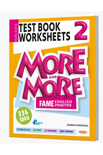 Kurmay Yayınları More More 2026 2. Sınıf Test Book + Worksheets