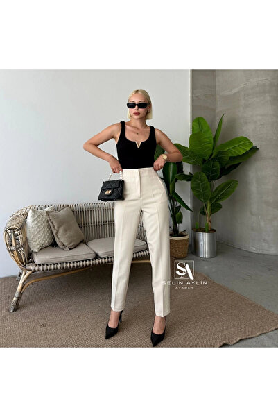 KAROL Flat Front Trousers