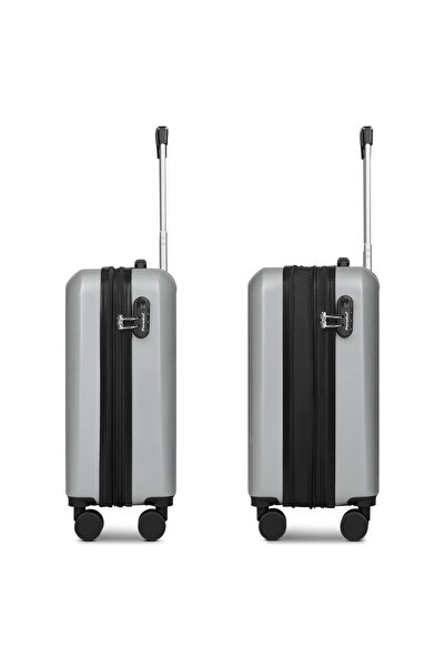 Check.In Troler de cabină Paradise 2.0 cu 4 roți, dimensiune S, 55 cm, cu pliuri extensibile