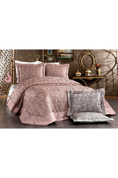 NAKIŞHAN Neva Bedspread Set-Powder 3 Pieces