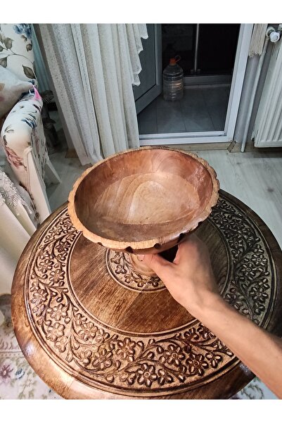 DNC Art&Deco Handmade Two Piece Wooden Fruit Bowl - Art from Nature