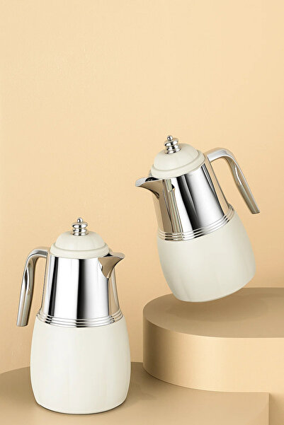 Urbanza Set of 2 Thermos Flasks – Insulated Coffee & Tea Server for Home & Gatherings