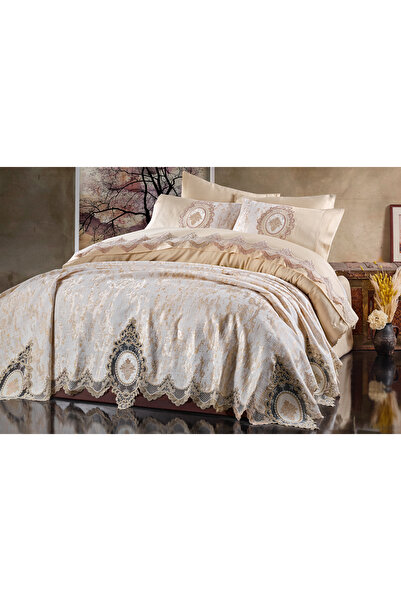 NAKIŞHAN Hanedan Pike Set-Cappuccino 6 Pieces