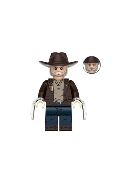 myminitoys مجسم شخصية البطل الخارق الصغير الرجل العجوز لوغان J-005