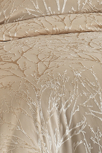 NAKIŞHAN Set of Bedspread Ivy-Cappuccino 3 Pcs