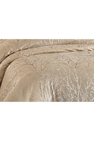 NAKIŞHAN Set of Bedspread Ivy-Cappuccino 3 Pcs