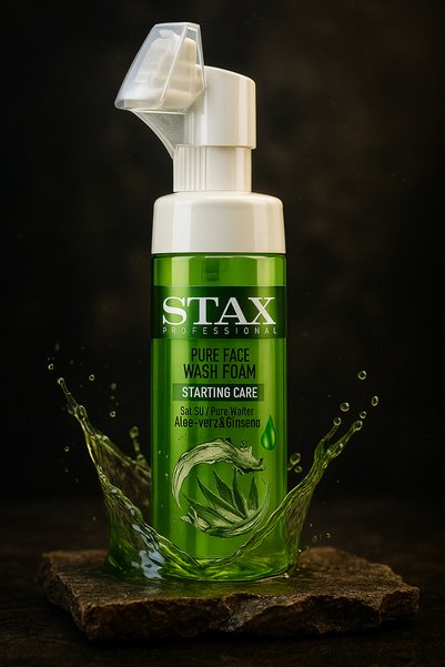 TRISTAX Stax Aloe Vera Facial Cleansing Foam (with Device)